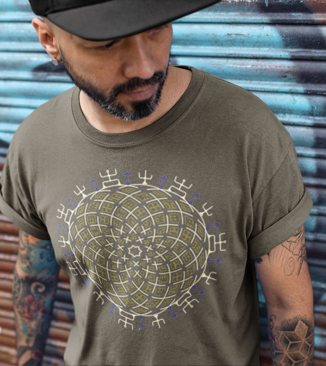 Vortex Cross Men T-shirt - Colors - Made to Order