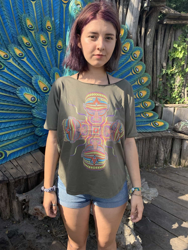 Chango Women Loose T-Shirt - symbolika