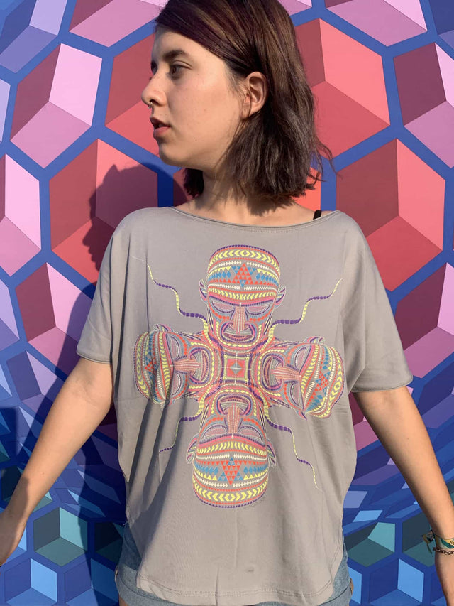 Chango Women Loose T-Shirt - symbolika