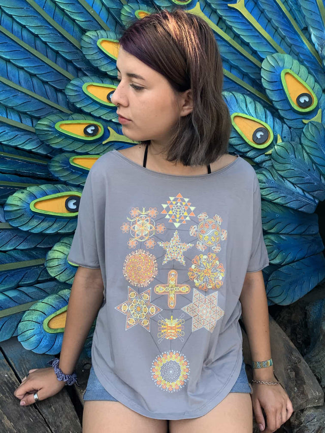 Symbol Tree Women Loose T-Shirt - symbolika