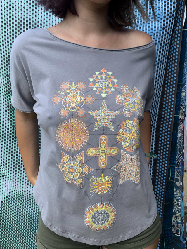 Symbol Tree Women Loose T-Shirt - symbolika