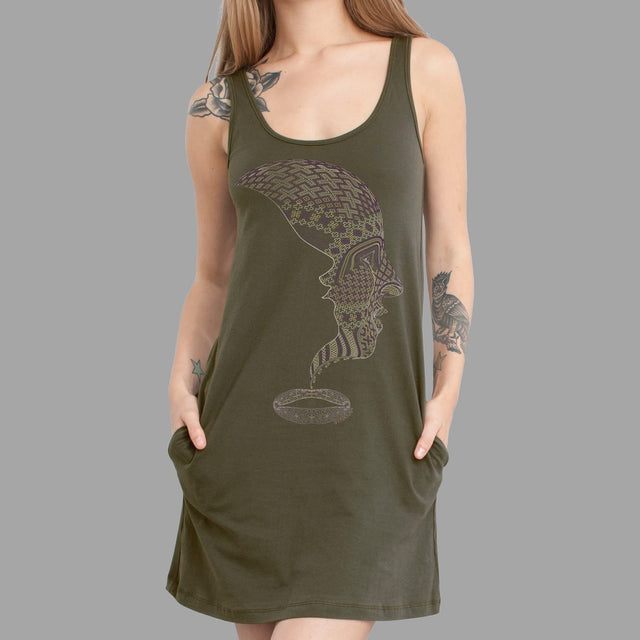 Icaruna Women Pocket Dress - symbolika