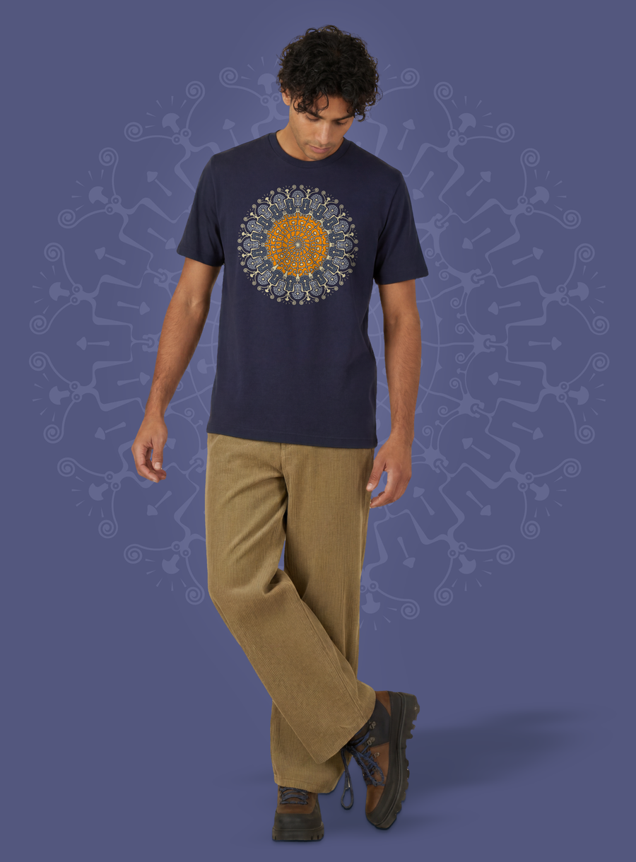 Shrooms Hora — Navy — man full