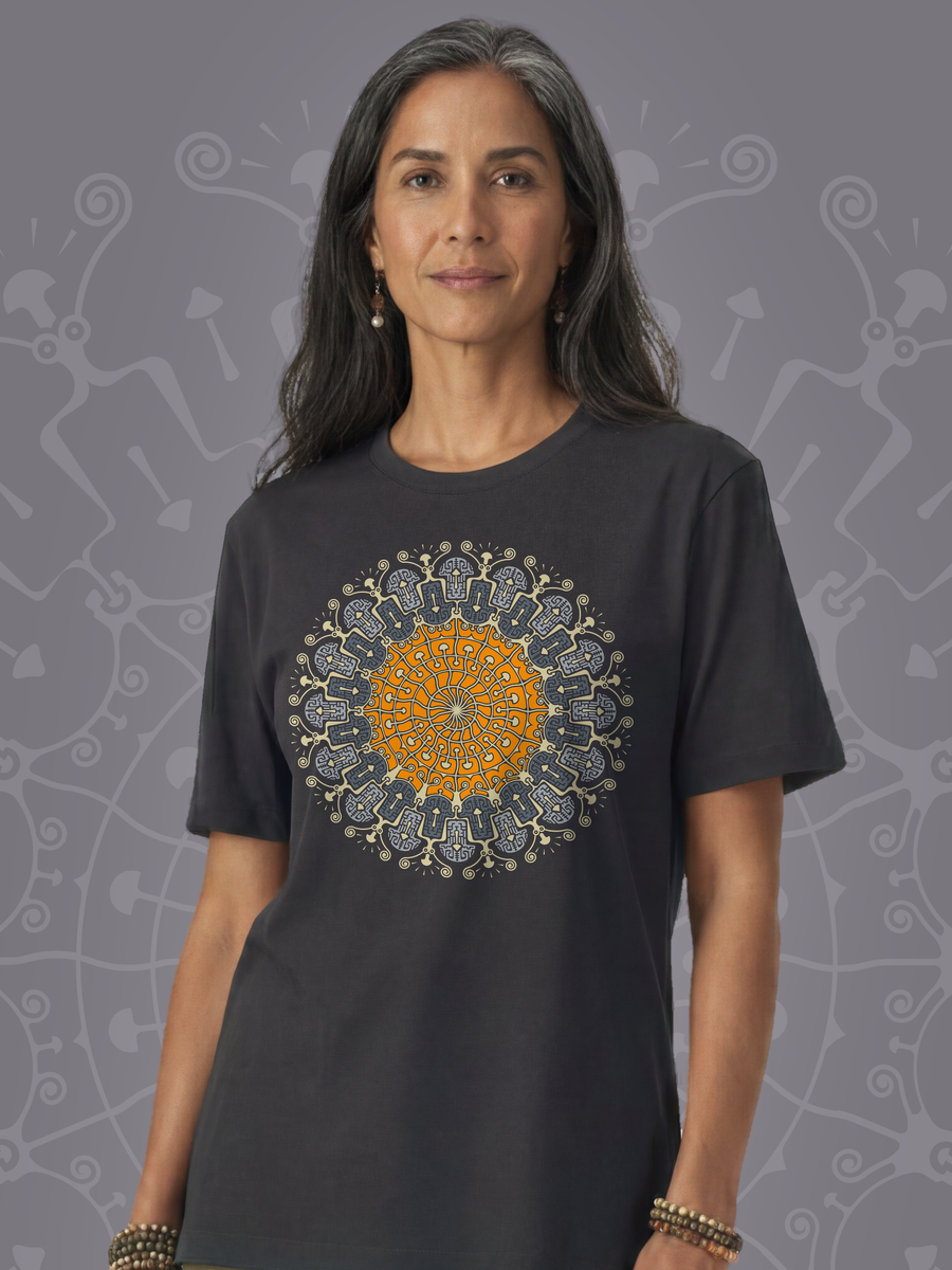 Shrooms Hora — Dark Grey — woman bust