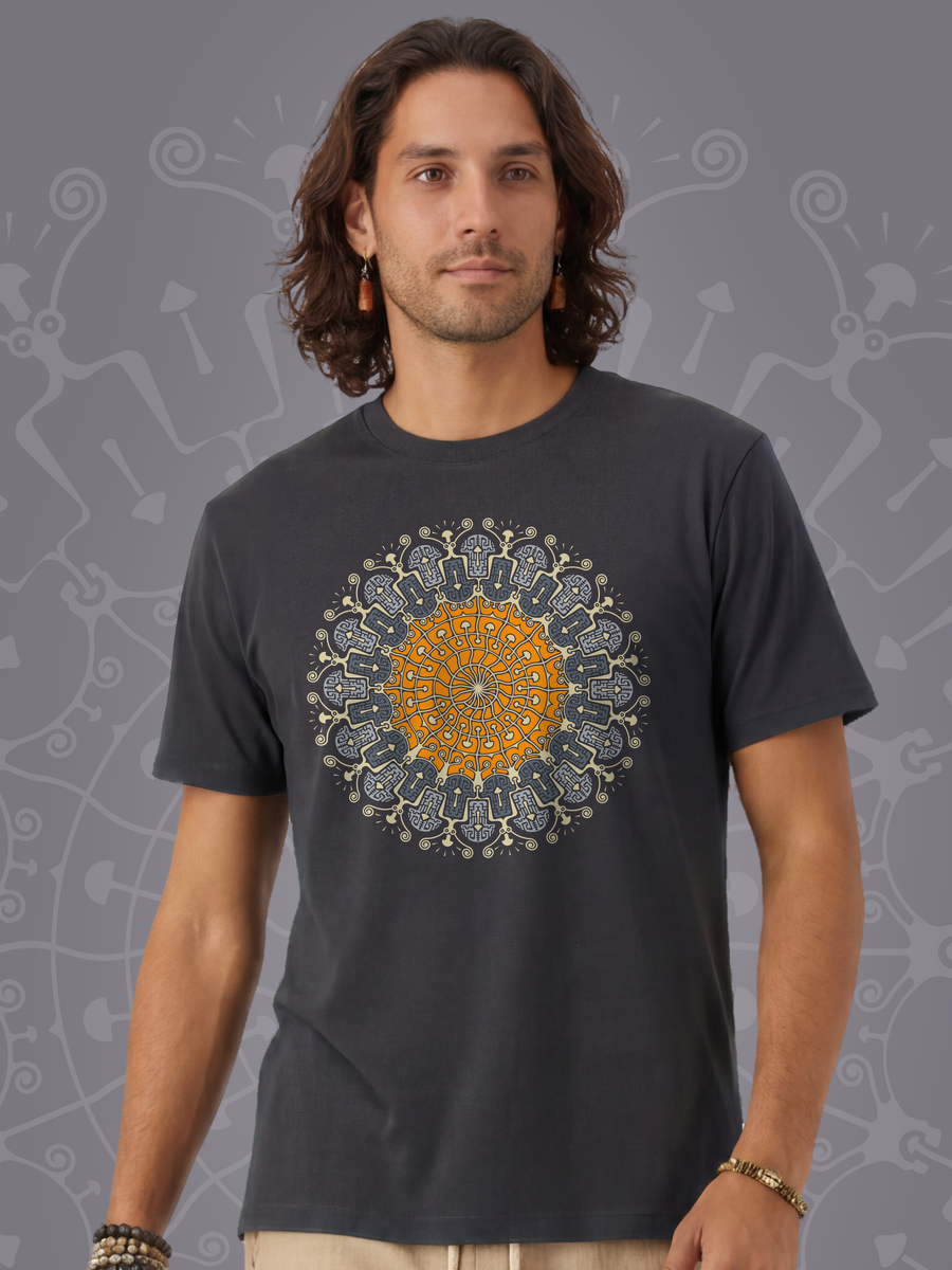 Shrooms Hora — Dark Grey — man bust