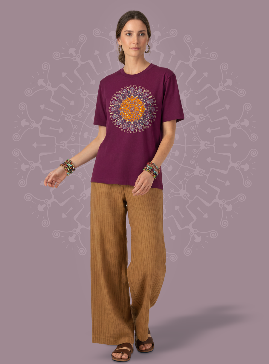 Shrooms Hora — Maroon — woman full