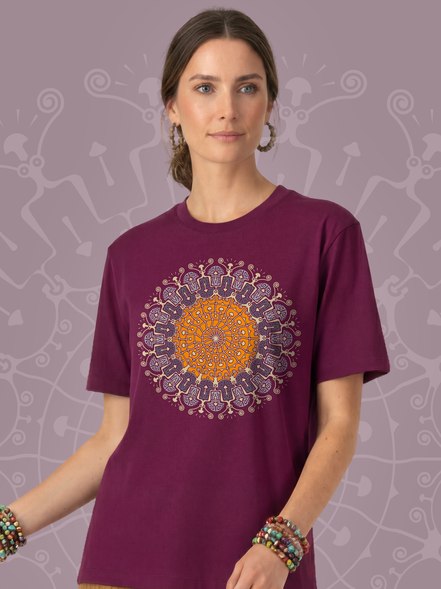 Shrooms Hora — Maroon — woman bust