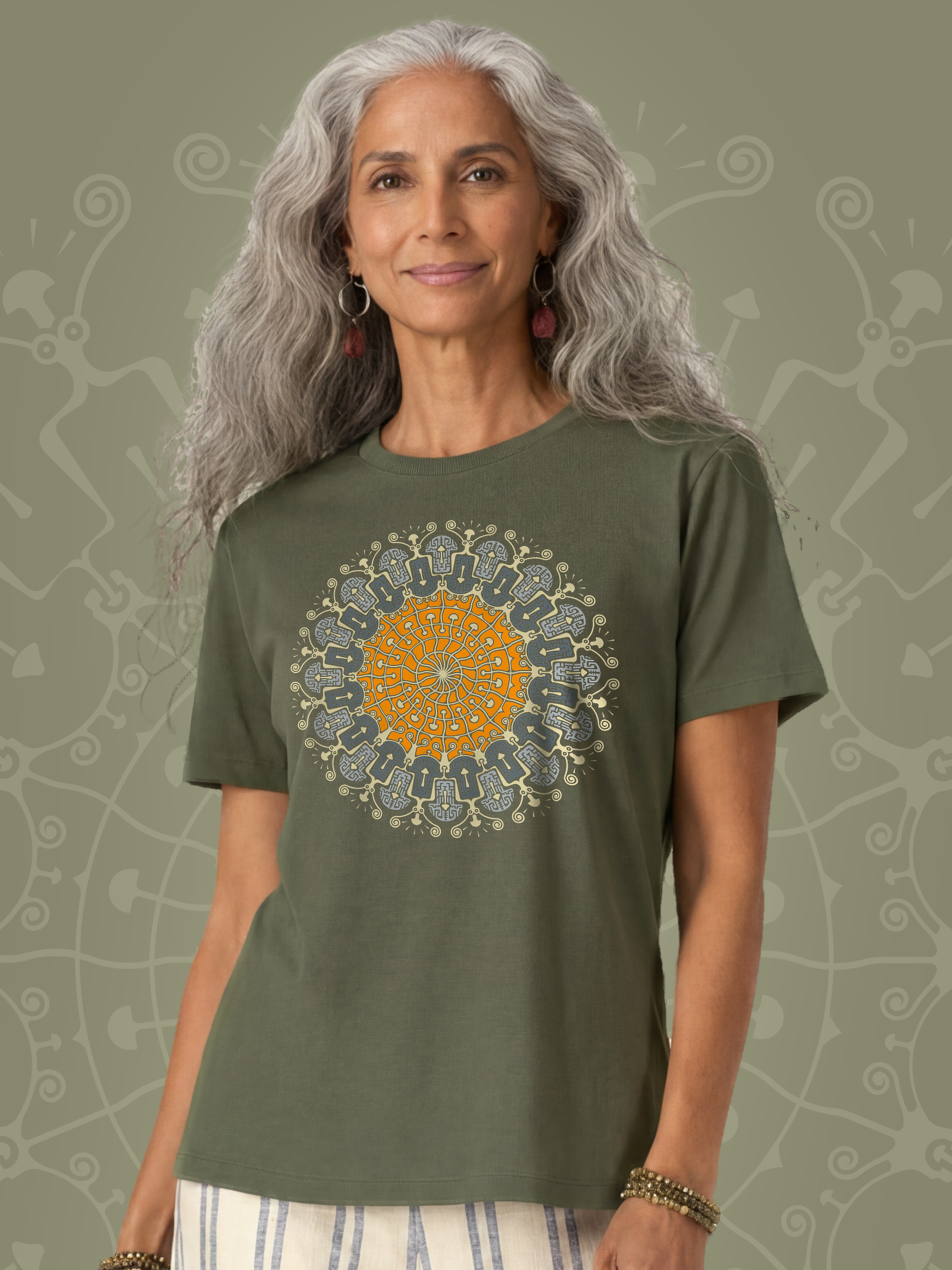 Shrooms Hora — Olive — woman bust