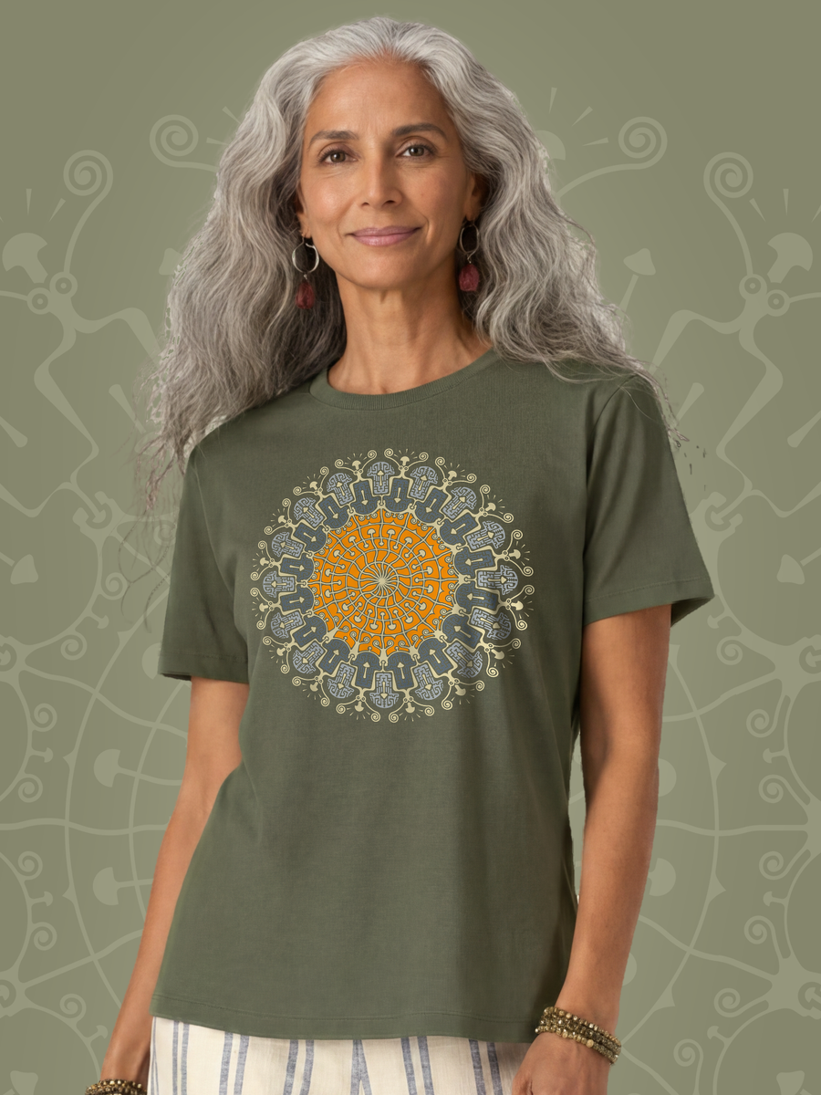 Shrooms Hora — Olive — woman bust