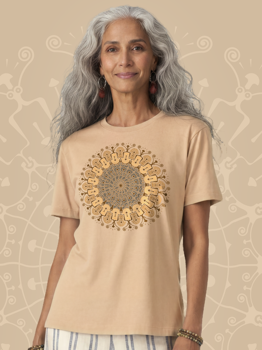Shrooms Hora — Soft Cream — woman bust