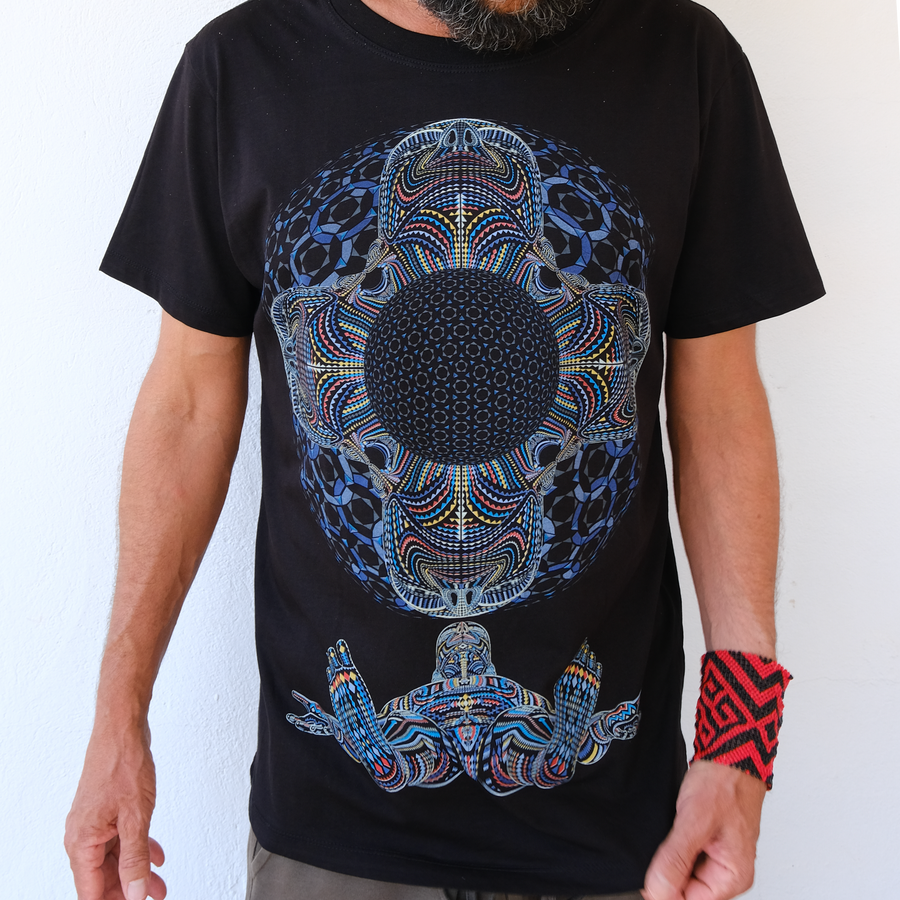 DMT HD T-Shirt Black — Image 6 by Symbolika