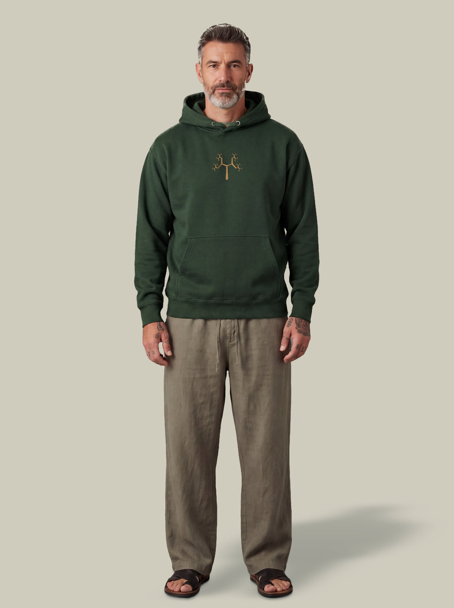 Fractal Tree — Forest Green — man full