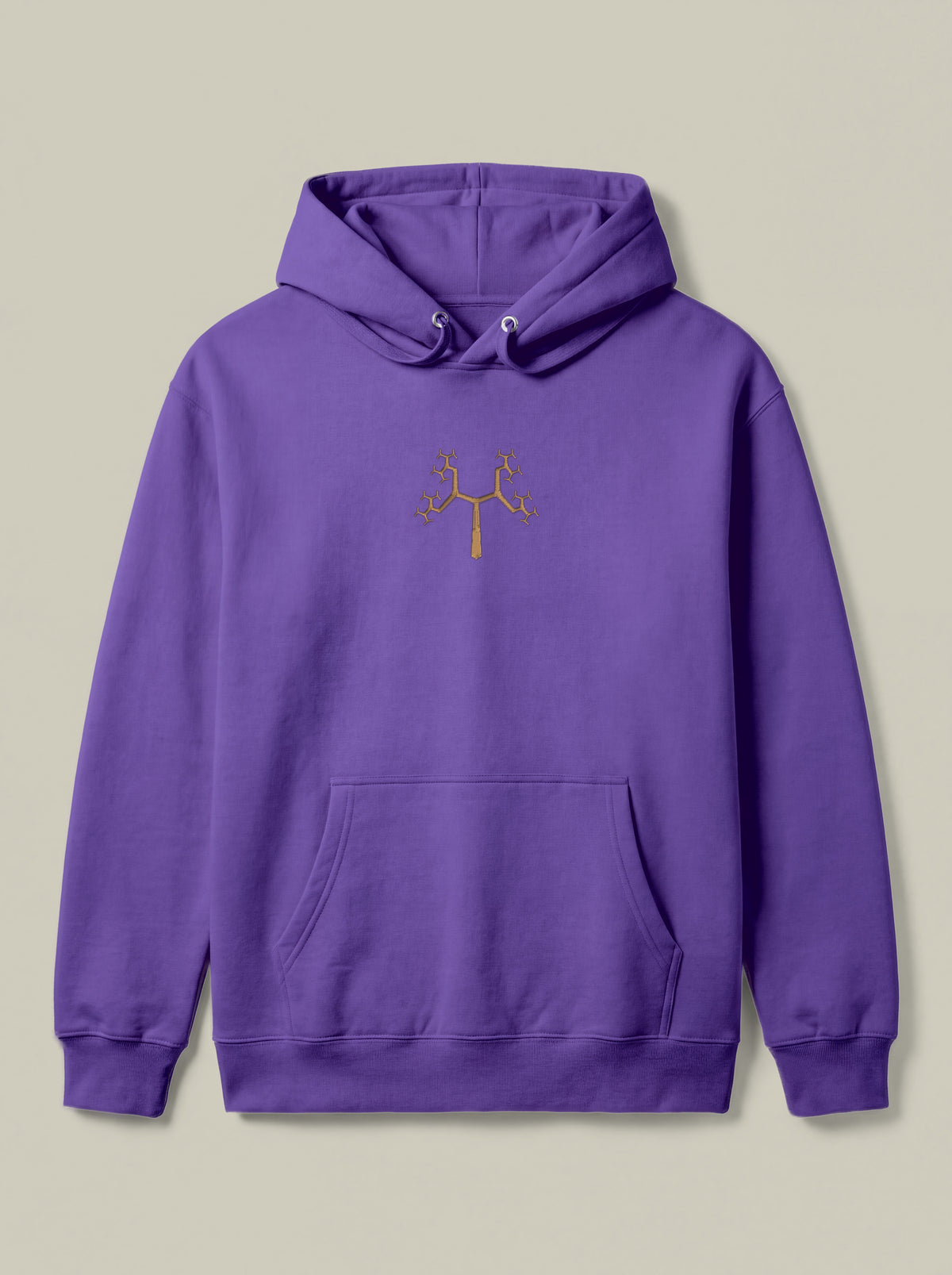 Fractal Tree — Purple — flat