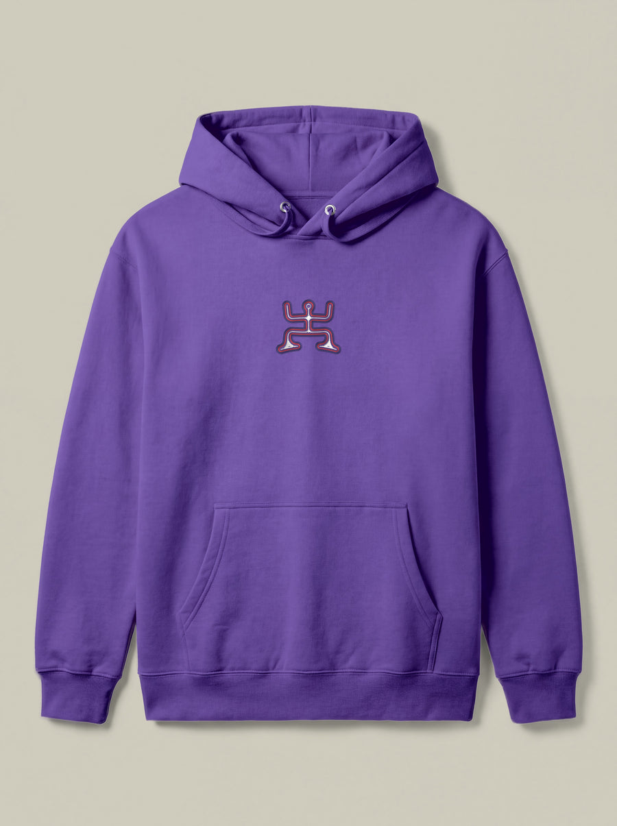 Psychedelic Party — Purple — flat
