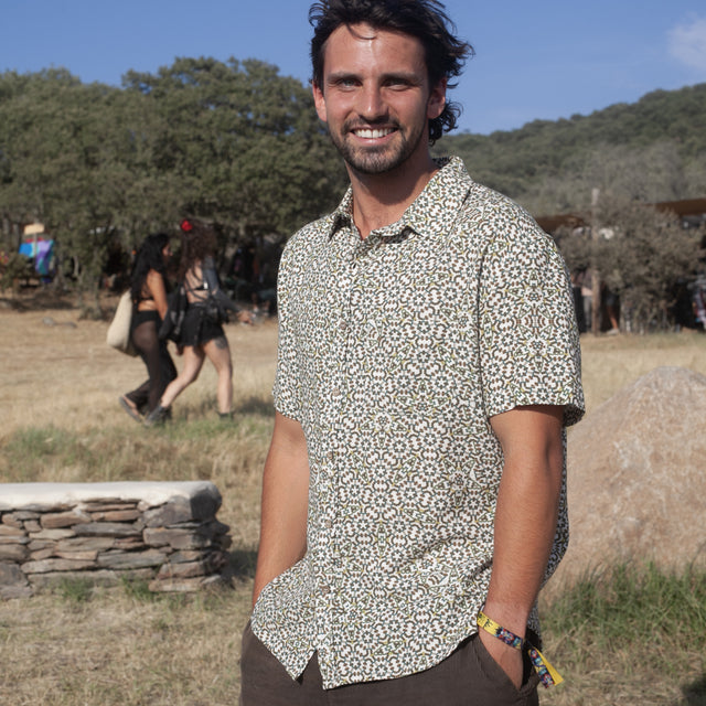 Penta - Half Sleeve Button Up Shirt