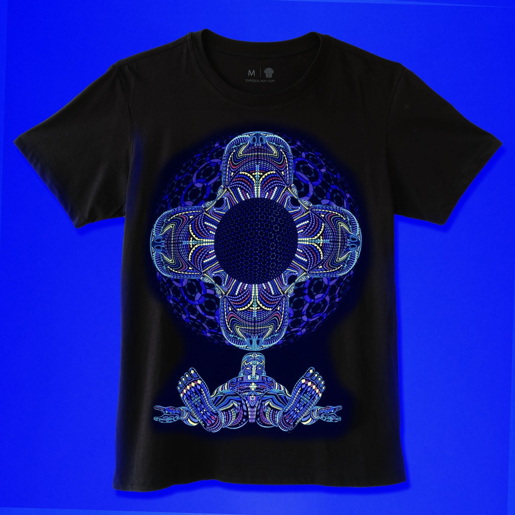 DMT HD T-Shirt Black — Image 2 by Symbolika