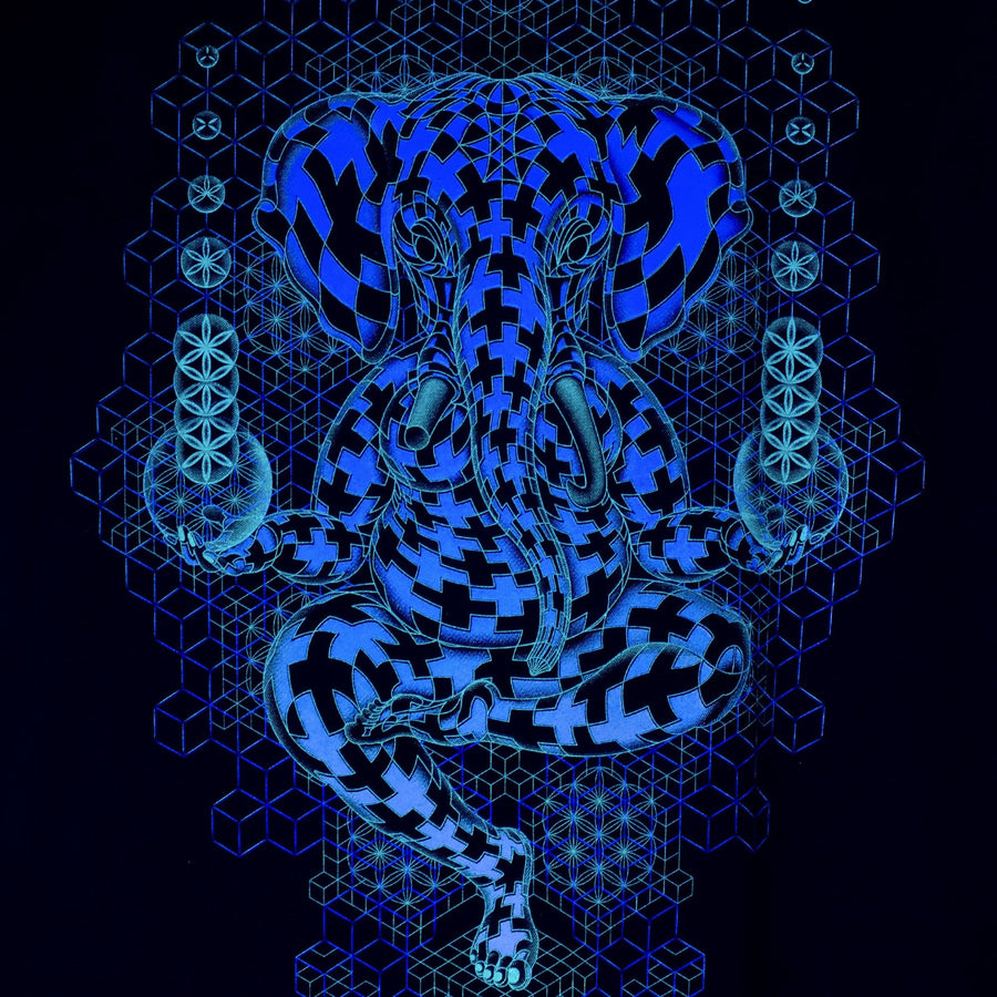 Ganescher T-Shirt Black — Image 5 by Symbolika