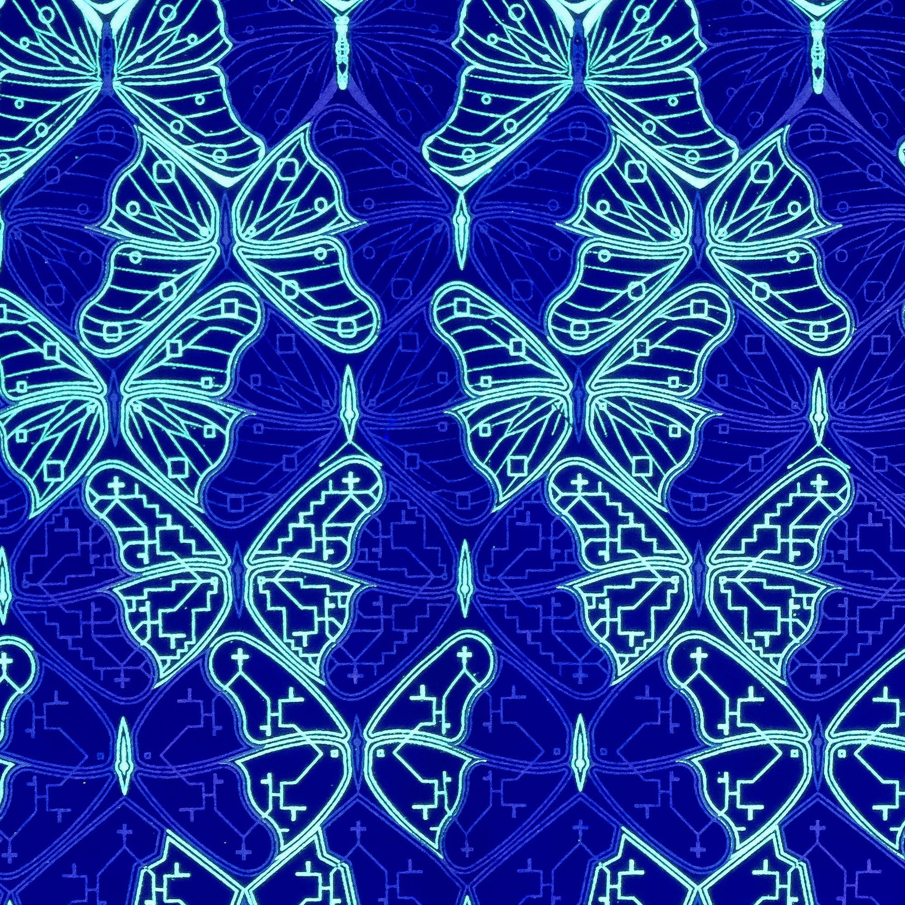 Butterfly Morph T-Shirt Black — Image 5 by Symbolika