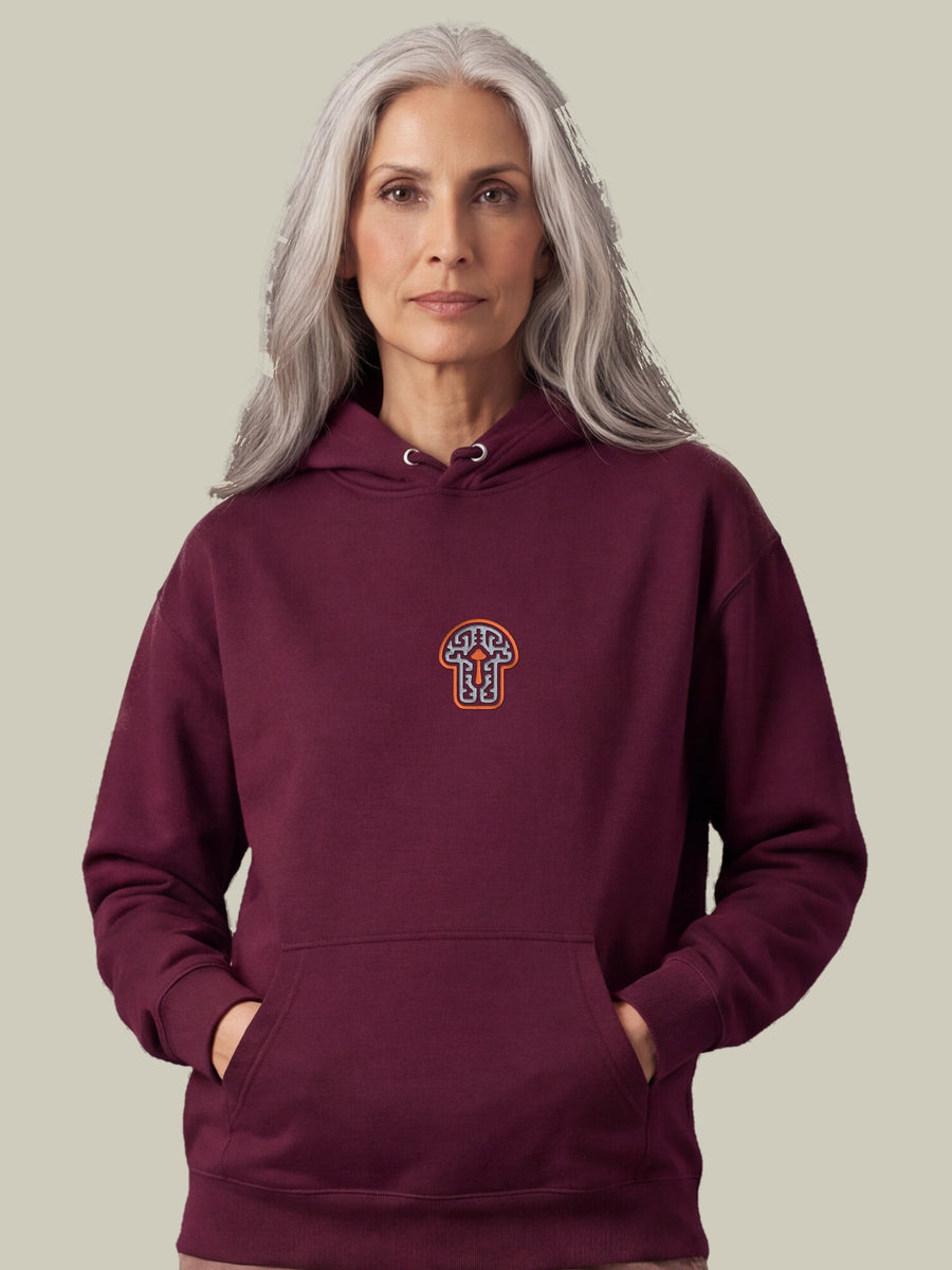 Shroom — Maroon — woman bust