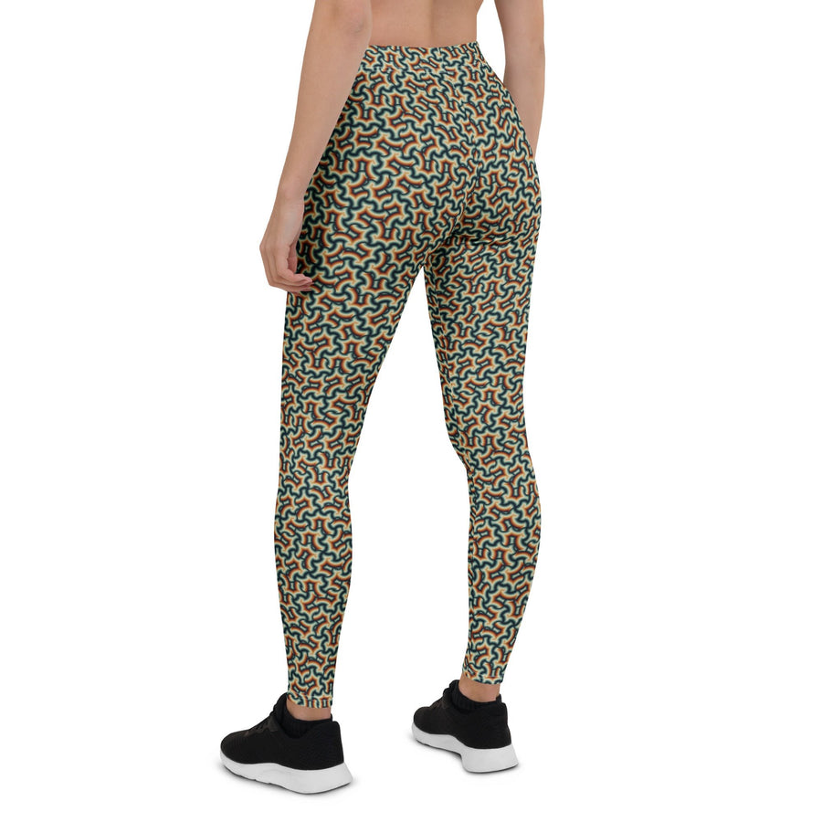 Leggings Geometric Pattern – Itzam Mexicana - symbolika