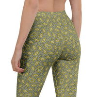 Leggings Geometric Pattern – Angelic Mexicana Purple Earth