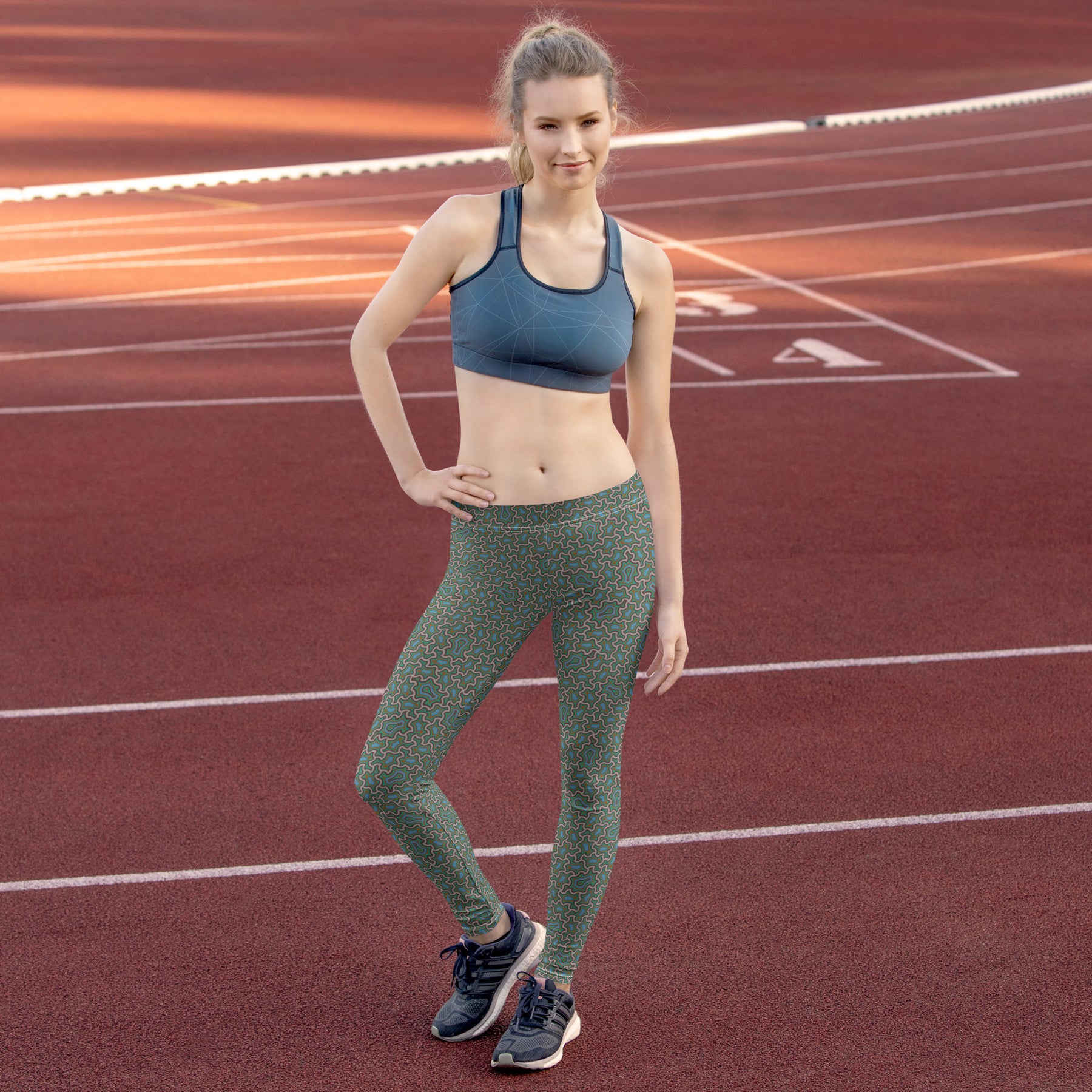 Leggings Geometric Pattern – Harpy Smoked - symbolika