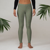 Leggings Geometric Pattern – Angelic Mexicana Pale Greens