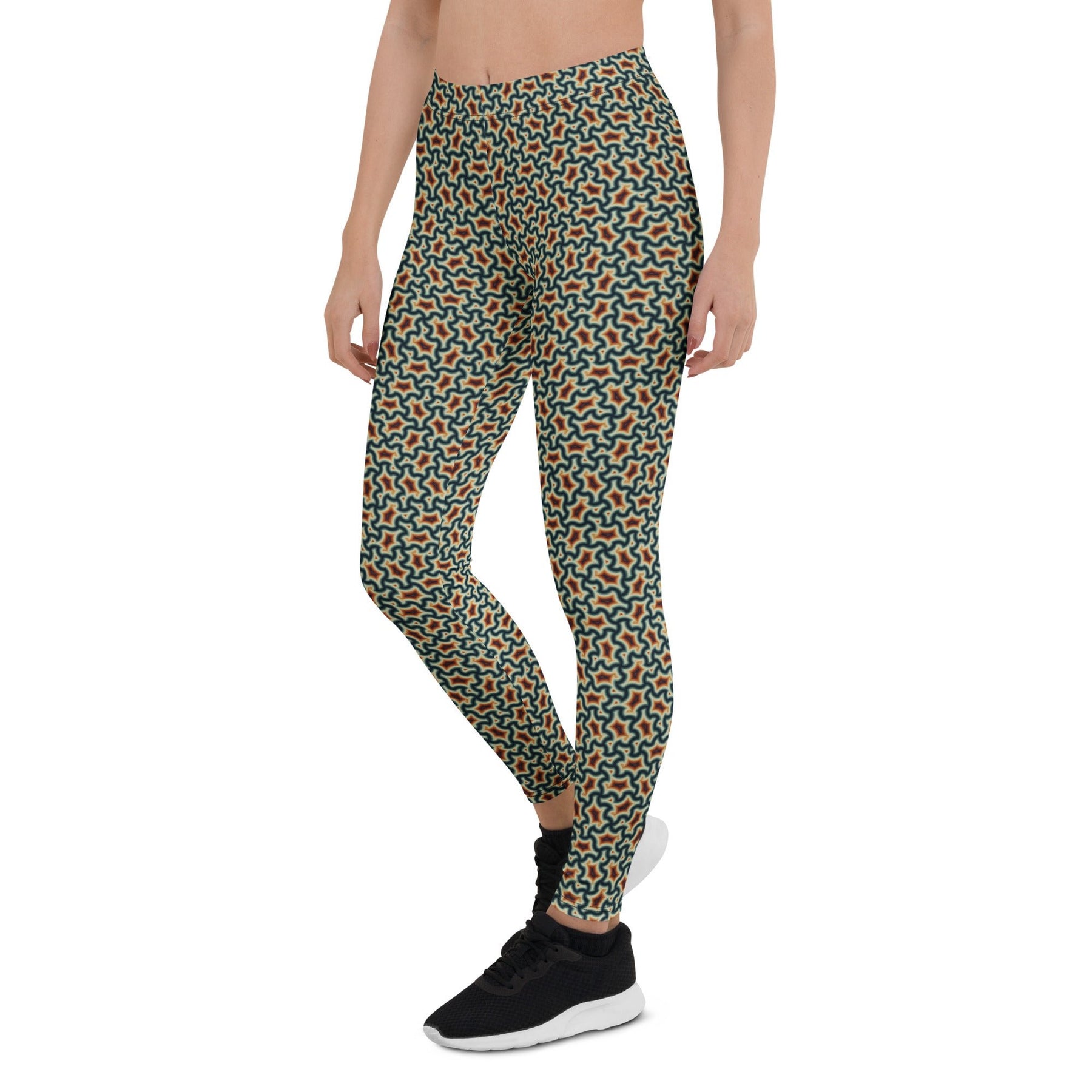 Leggings Geometric Pattern – Xolo Mexicana - symbolika