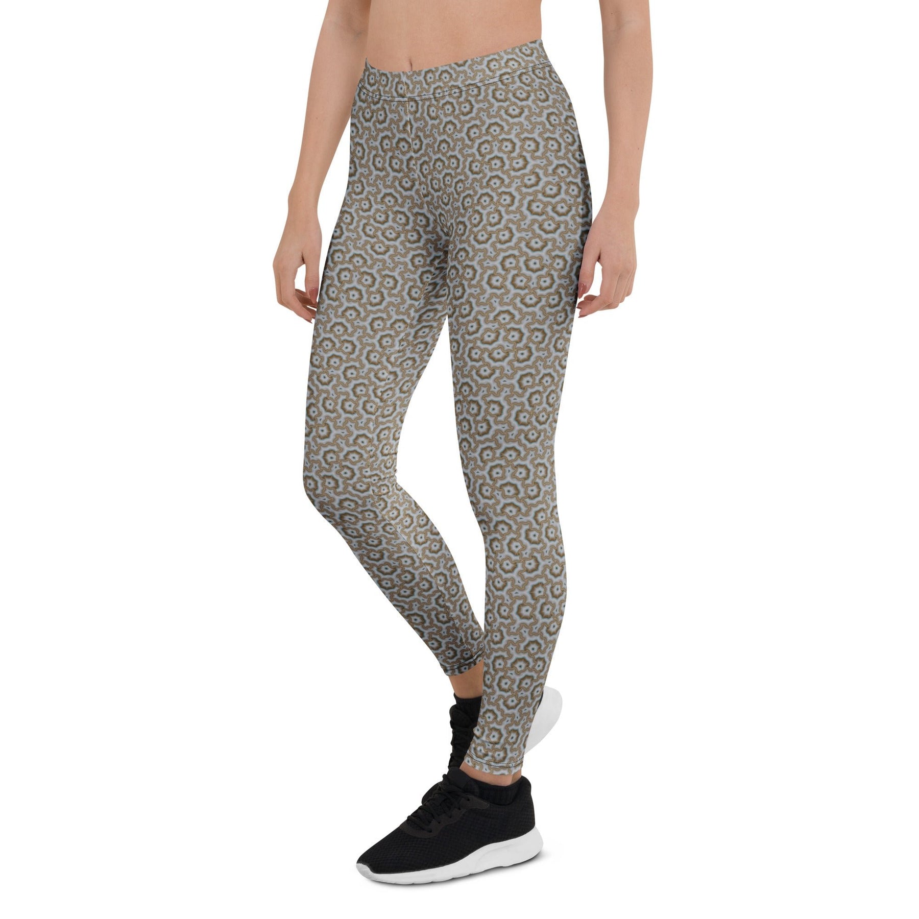 Leggings Geometric Pattern – Bouquet Earth and Sky - symbolika
