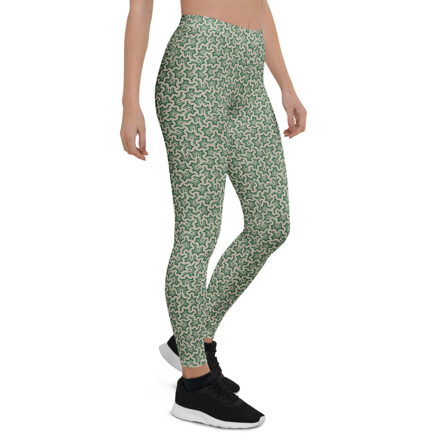 Leggings Geometric Pattern – Itzam Grin - symbolika