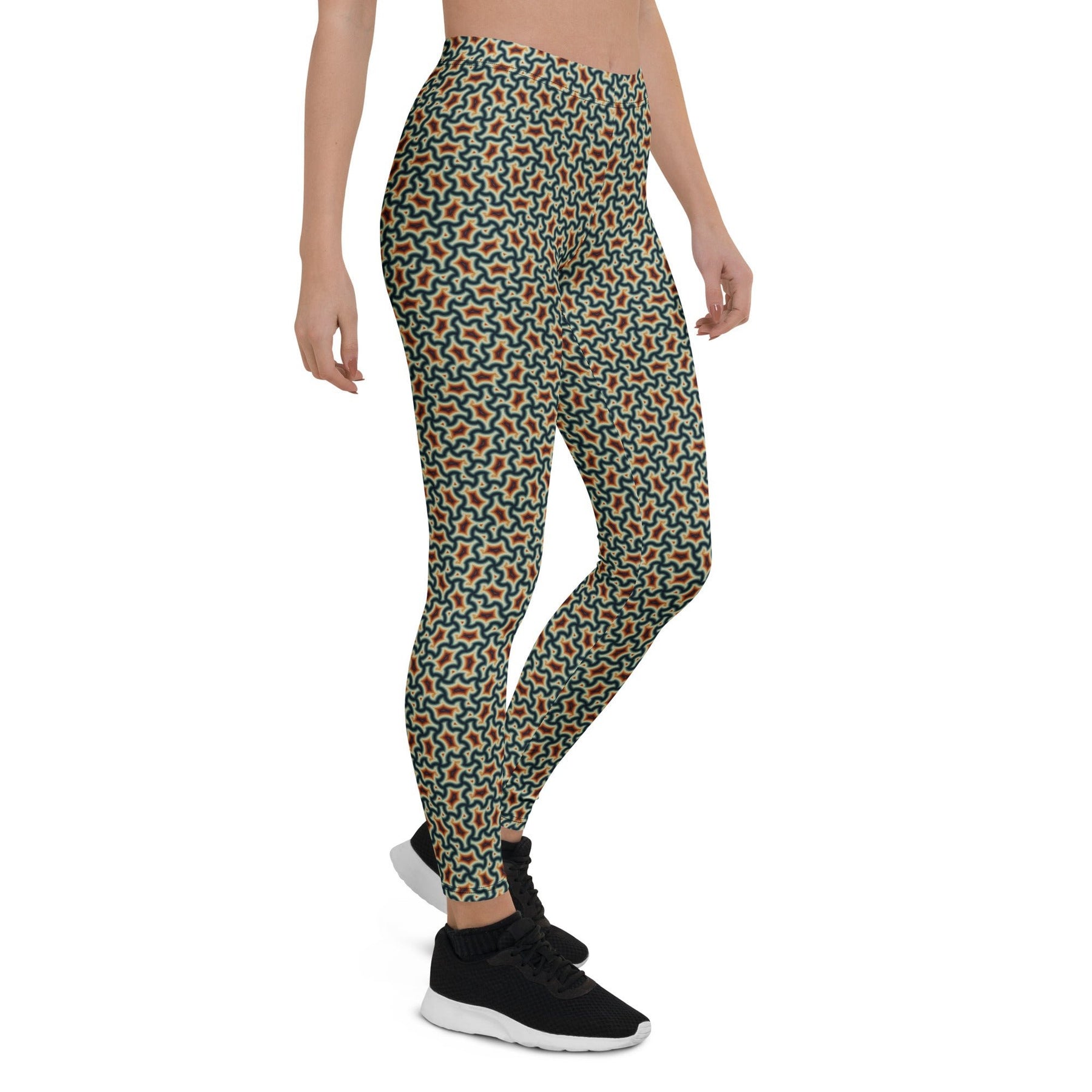 Leggings Geometric Pattern – Xolo Mexicana - symbolika