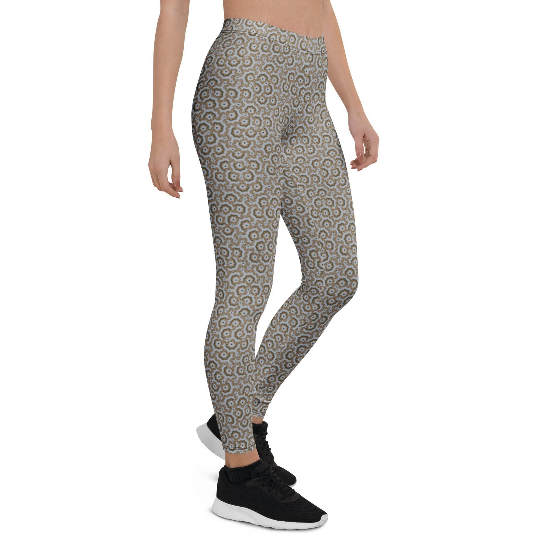 Leggings Geometric Pattern – Bouquet Earth and Sky - symbolika
