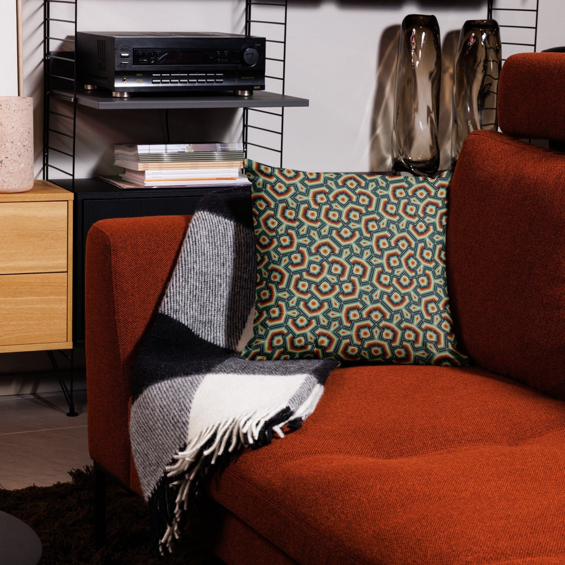 Pillow Geometric Pattern – Focus - symbolika