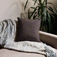 Cojín con patrón geométrico – Zenna