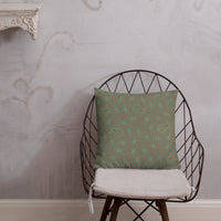 Almohada con patrón geométrico – Aurea