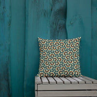 Pillow Geometric Pattern – Scales Exicana