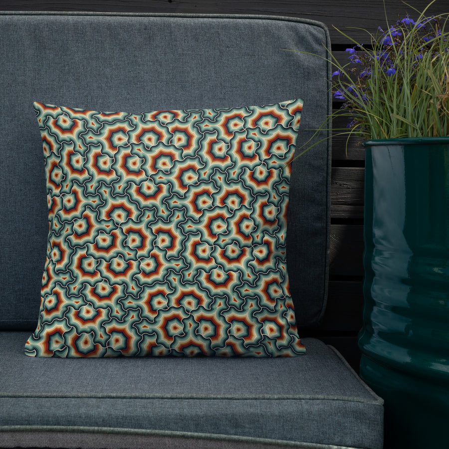Pillow Geometric Pattern – Orba - symbolika