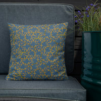 Almohada con patrón geométrico – Astra