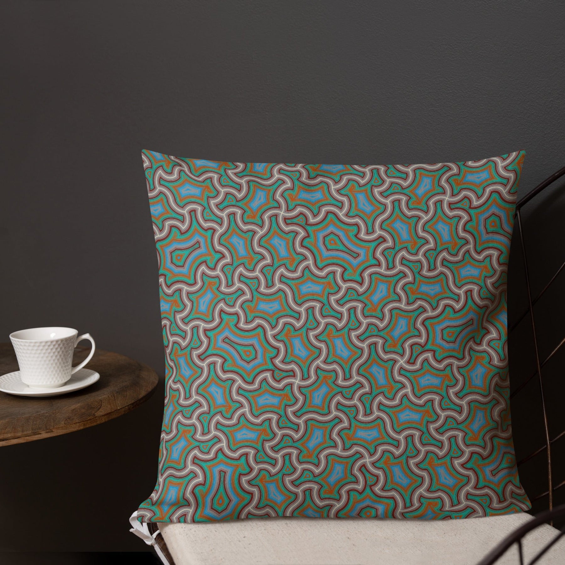 Pillow Geometric Pattern – Harpy - symbolika