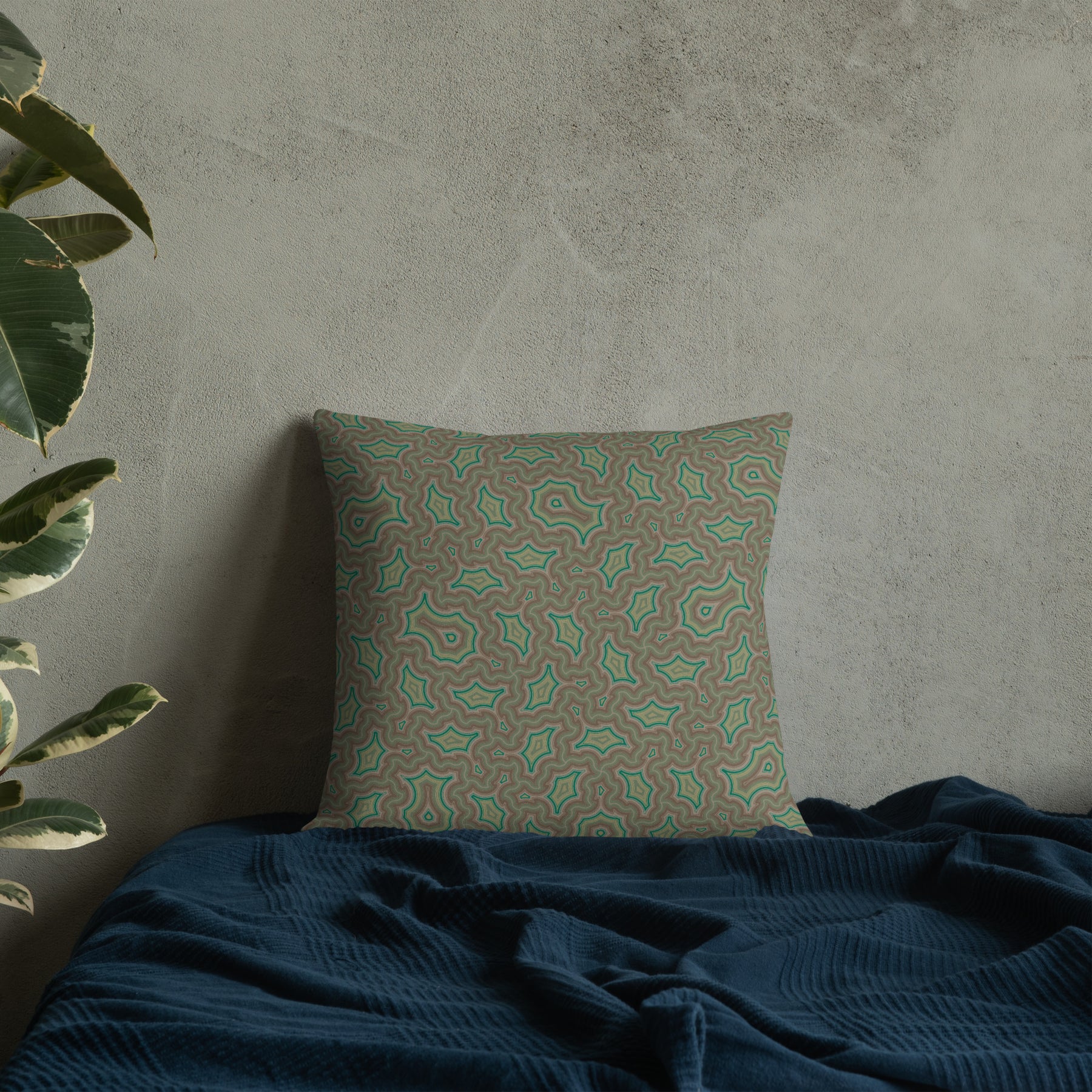 Pillow Geometric Pattern – Aurea - symbolika