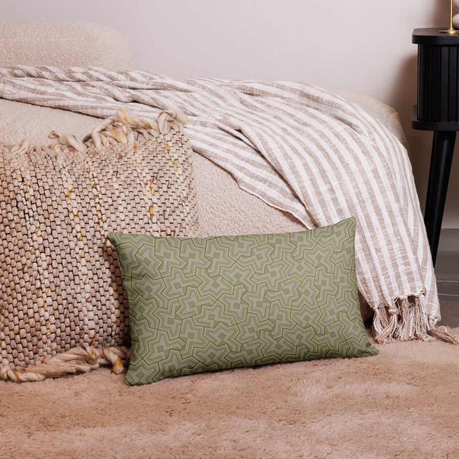 Pillow Geometric Pattern – Dara - symbolika