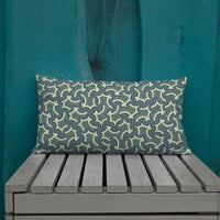 Cojín con patrón geométrico – Itzam