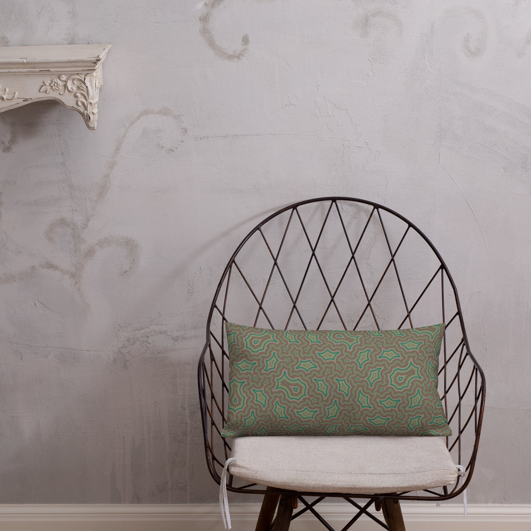 Pillow Geometric Pattern – Aurea - symbolika