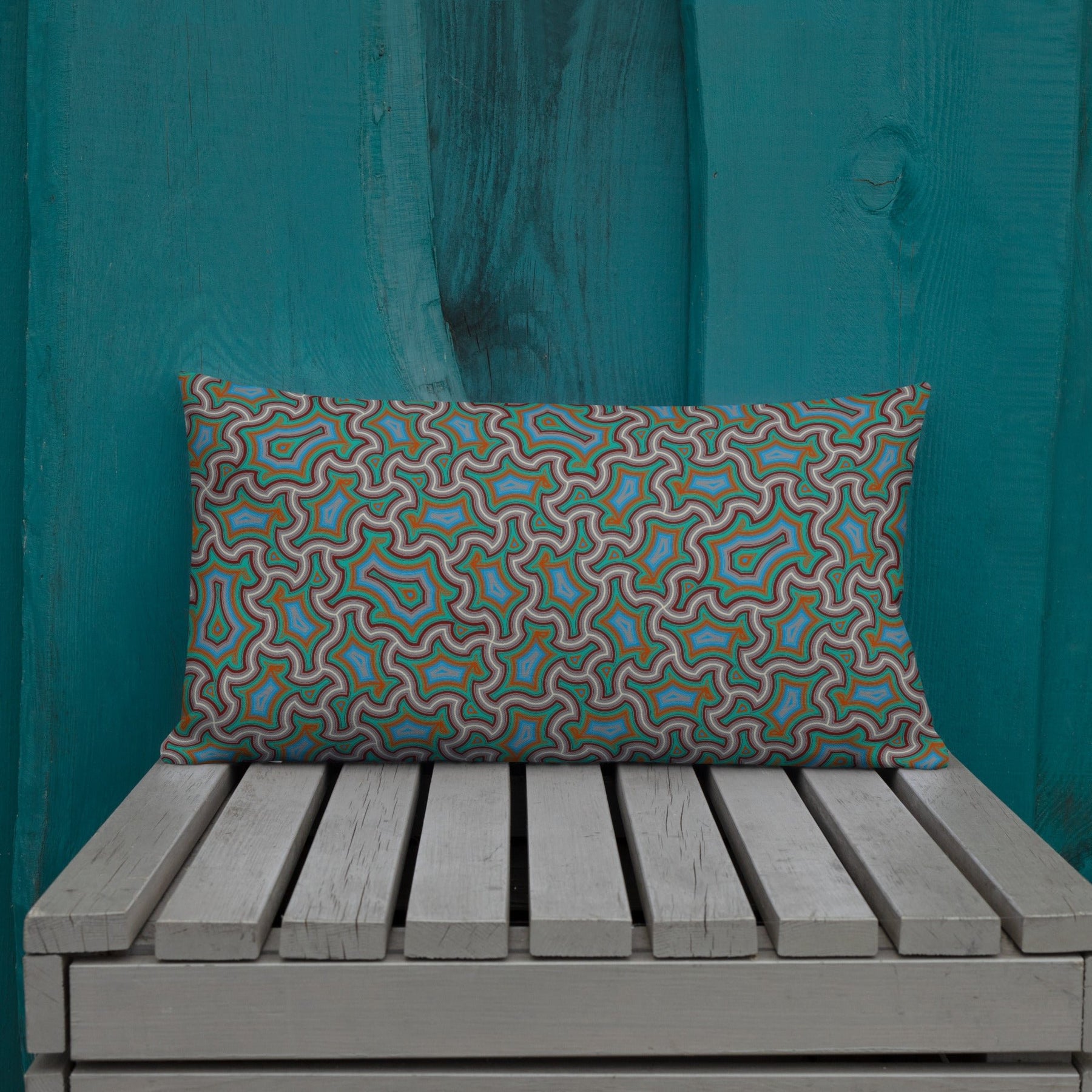 Pillow Geometric Pattern – Harpy - symbolika