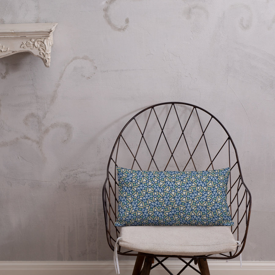 Pillow Geometric Pattern – Maya - symbolika