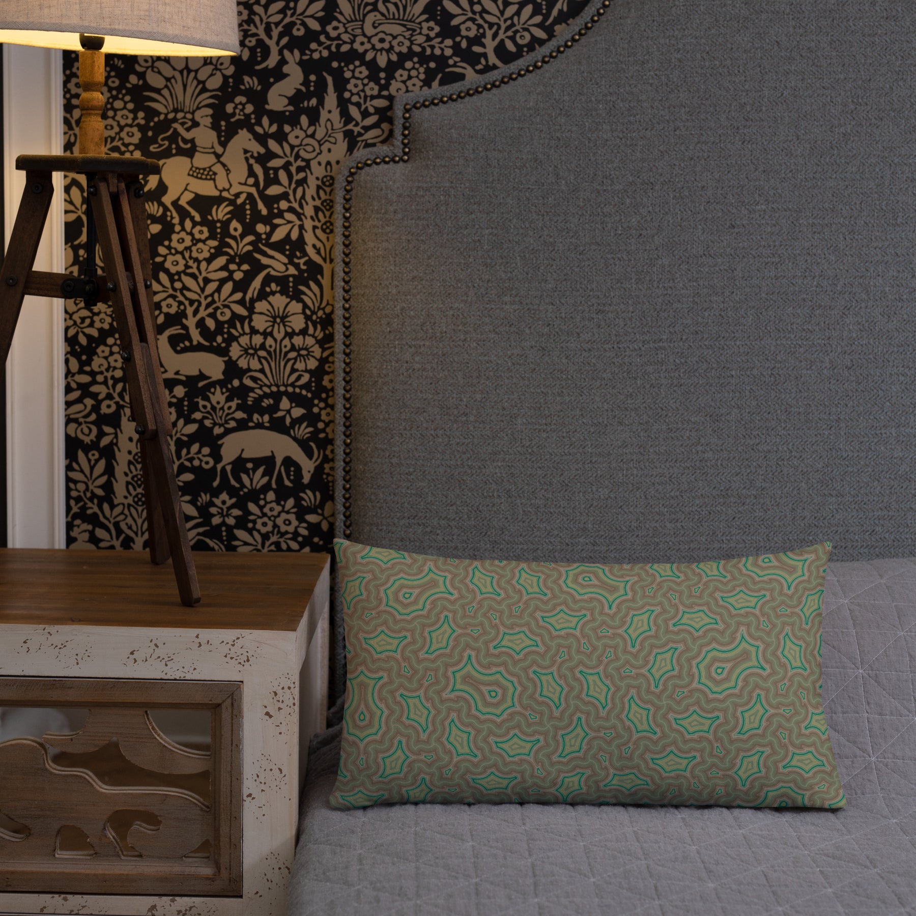 Pillow Geometric Pattern – Aurea - symbolika