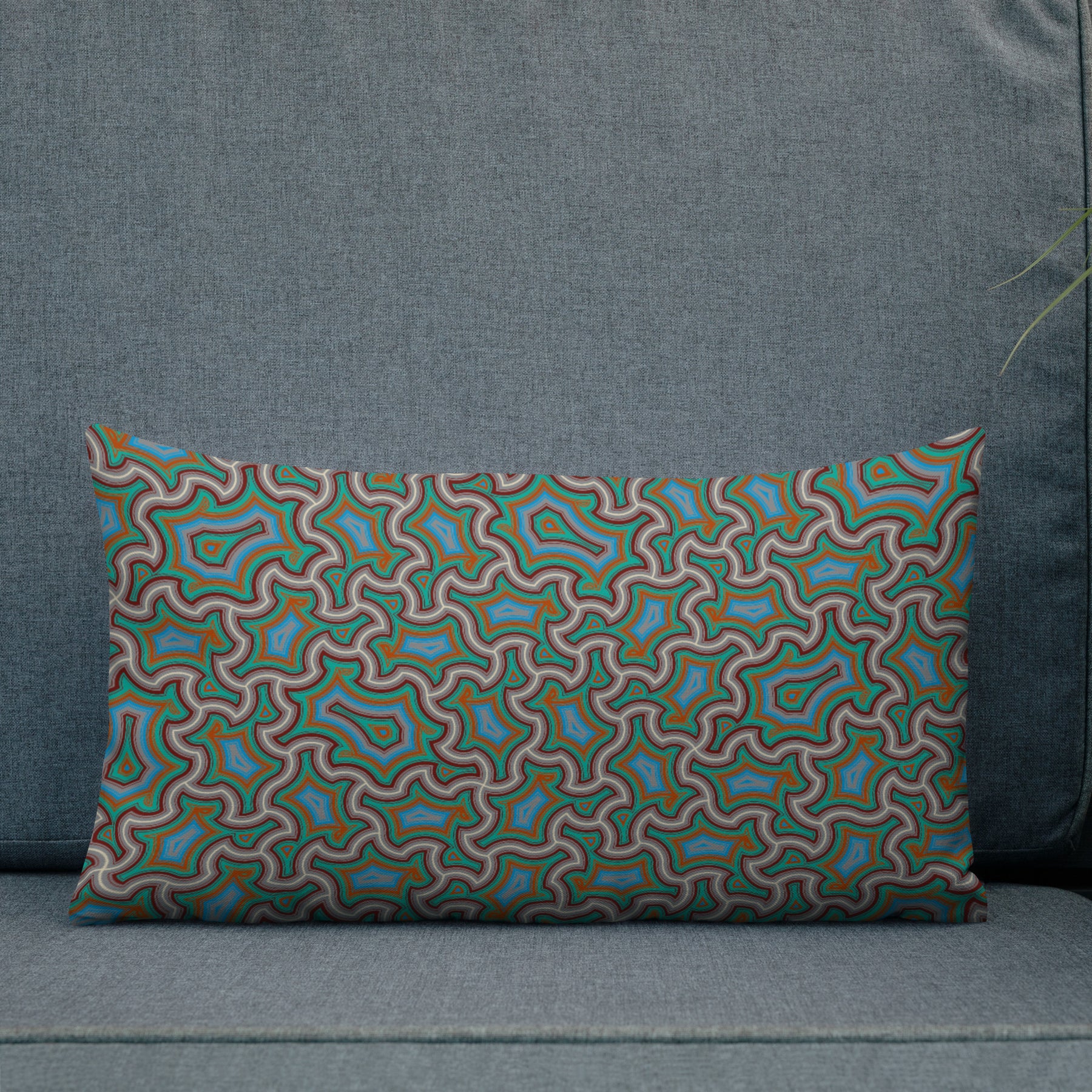 Pillow Geometric Pattern – Harpy - symbolika