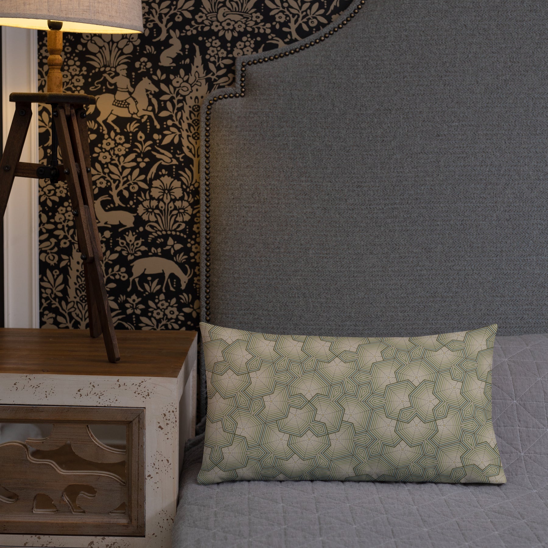 Pillow Geometric Pattern – Yani - symbolika