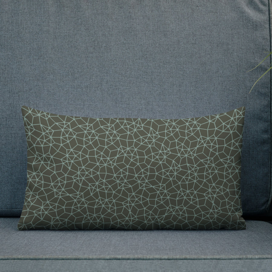 Pillow Geometric Pattern – Topo - symbolika