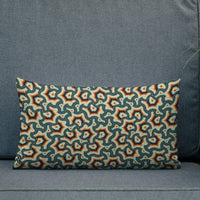 Pillow Geometric Pattern – Scales Exicana